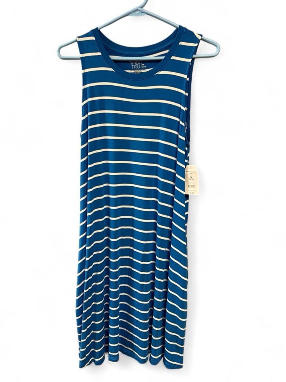 Time and Tru Sleeveless Striped Dress Size Medium
